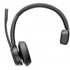Poly Voyager 4310 MS Teams bezdrôtová náhlavná súprava, BT700 USB-C adaptér, mono, nabíjací stojan