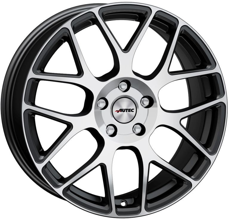 AUTEC Hexano 7x16 5x108 ET50 black matt