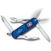 Vreckový nôž Midnite Manager, 58mm, 3 farby 0.6366 Victorinox modrá transparentná