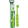 Nordics Oral Care Detská zubná kefka Super soft premium 0-2 rokov Zelená
