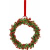 Vianočný veniec sklenený 9 cm