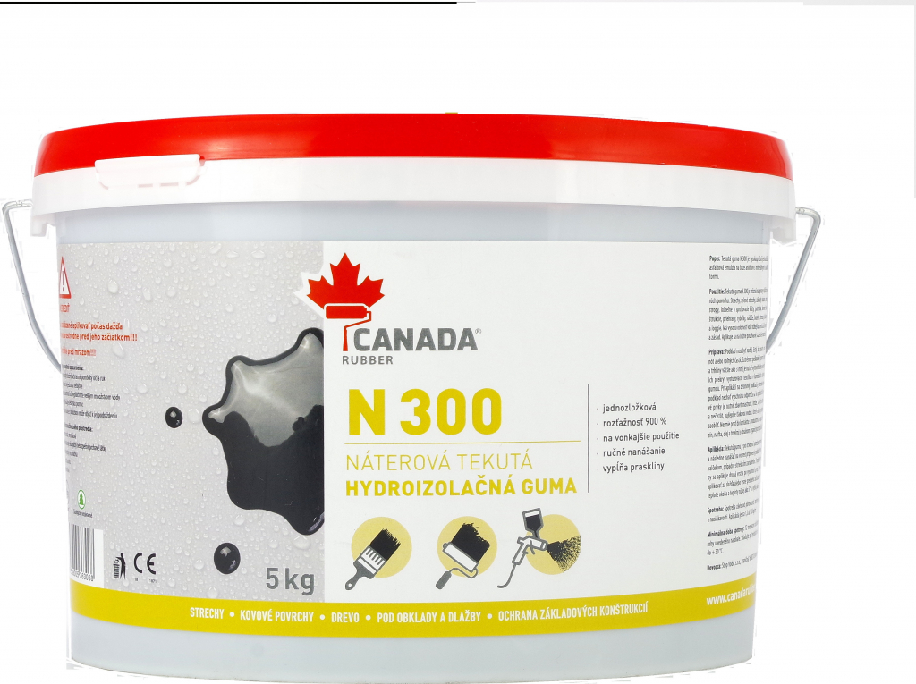 Canada Rubber N300 - tekutá guma hmotnosť: 10kg