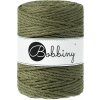 Bobbiny 3PLY Macramé Rope 5 mm 100 m Avocado Špagát