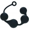 Levelz Silicone Waterdrop Anal Balls XL 50mm Black