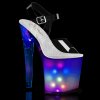 Pleaser Discolite-808 C/WGLOW - Veľkosť 35