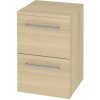 Mereo, Mereo Bino, kúpeľňová skrinka spodná 50 cm, dub Sand Barbera, MER-CN634
