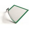 Informačný panel, A4, magnetický, DURABLE DURAFRAME MAGNETIC, zelená