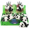 Plyšová panda klíčenka 12 cm - plyšové hračky