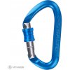 Climbing Technology Salto SG karabína, electric blue/titanium
