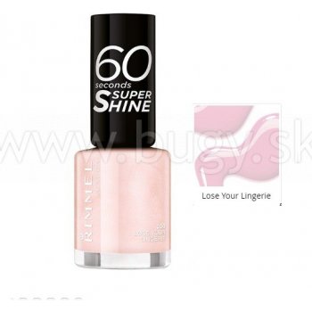 Rimmel London 60 Seconds Super Shine Nail Polish 203 Lose Your Lingerie 8 ml