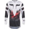 Fox 180 Kairos Jersey S white/florescent red