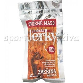 Jihočeské Jerky zvěřinové kořeněné 23 g