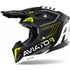 airoh AVIATOR 3 Primal Carbon 3K Yellow Matt