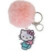Kľúčenka Hello Kitty s chlpatým brmbolcom