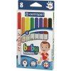 Fixy Centropen 8660, od 1 roku, sada 8 farieb
