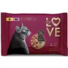 My Love SET s kuracím mäsom v omáčke s morčacím v omáčke 4 x 85 g