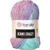 YarnArt Jeans Crazy 8203 Mentolová, ružová, fialová