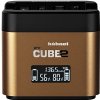 Hähnel proCUBE2 Olympus duálna profi nabíjačka Li-ion batérií BLN-1/BLS-5/BLH-1 a AA batérie