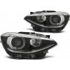 TUNING-TEC Predné svetlá, BMW 1 F20/21, 2011-2014, AE TRUE DRL BLACK
