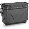OBKEVS33BR čierny pravý kufor GIVI Trekker Outback EVO SMART hliníkový (bočný), bez zámku, 33 l.