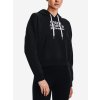 Dámska mikina Under Armour Essential Script Hoodie-BLK XL