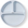 Baby Ono Silikónový Tanier S Prísavkou 6m+-Modrá