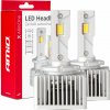 AMiO LED žiarovky hlavného svietenia D1S D3S D8S X AllinOne canbus 6000K 03669