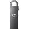 Apacer USB flash disk, USB 3.0, 32GB, AH15A, strieborný, AP32GAH15AA-1, USB A, s karabinkou