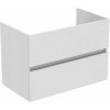 Ideal Standard Eurovit Plus Skříňka pod umyvadlo 80 cm, bílá lesk R0263WG