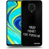 Picasee silikónový čierny obal pre Xiaomi Redmi Note 9S - Black Fuel