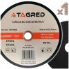 Tagred Kotúč na rezanie 230 x 22,2 x 1,8 mm TA1008