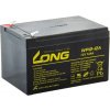 AVACOM Long 12V 12Ah olovený akumulátor F2 (WP12-12A) PBLO-12V012-F2A