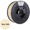 C-TECH Tisková struna (filament) PREMIUM LINE, PLA, slonová kost světlá, RAL1015, 1,75mm, 1kg 3DF-P-PLA1.75-1015