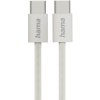 Hama 201728 USB-C 2.0 Fabric 1m béžový