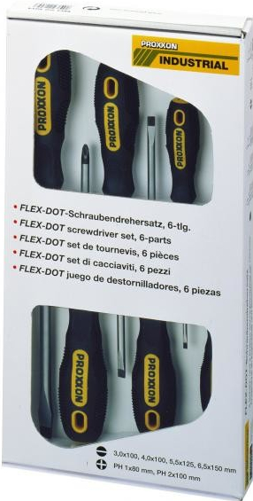 Sada skrutkovačov FLEX-DOT – 6 dielna Proxxon 22604