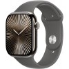 Apple Watch Series 10 46 mm Cellular prírodný titán so skalne sivým športovým remienkom S/M MWY93QC/A