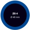 1.05-BAL Záplata ZS 4 na opravu duší průměr 46 mm - balení po 50 ks - Ferdus 1.05