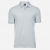Tee Jays Ľadovo-modrá pánska polokošeľa, Luxury Stretch Veľkosť: M Tee Jays