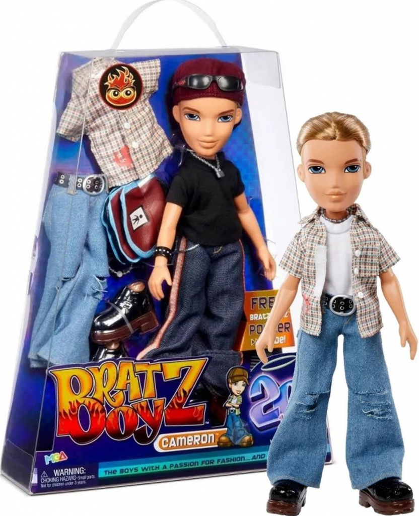 MGA Bratz 20 Yearz Cameron s doplňky