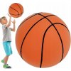 TICHÁ BASKETBALOVÁ LOPTA 24CM TLMENIE VEĽKOSŤ 7 PENOVÁ NA HRANIE DOMA