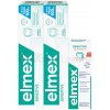 Elmex Sensitive zubná pasta 2 x 75 ml + ústna voda 100 ml darčeková sada