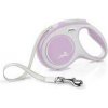 Flexi New Comfort M opasok 5 m, max. 25 kg, ružová