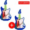 Akcia 1+1: Akrylový fotorámik 5x8 PLAY GUITAR modrý + druhý rovnaký fotorámik zdarma
