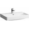Laufen Pro S - Umývadlo, 700 mm x 465 mm, 1 otvor na batériu, s LCC, biela H8109674001041