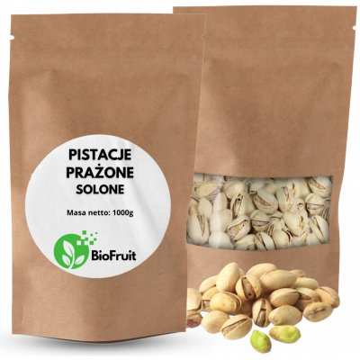 BioFruit Pistácie celé orechy Pistacje solone 100 g