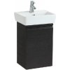 Laufen Pro - Umývadlová skrinka s dvierkami, 38x31x58 cm, pánty vľavo, wenge H4830110954231