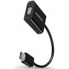 AXAGON RVH-VGAN, HDMI -> VGA redukcia / adaptér, FullHD, audio výstup, micro USB nap. konektor RVH-VGAN