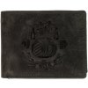 HL Luxusná pánska kožená peňaženka BEER - čierna