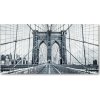 Foto obraz sklo tvrzené Brooklynský most 100x50 cm