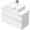 Kúpeľňová skrinka s umývadlem Intedoor BRAVE biela 100 x 74,6 x 46 cm